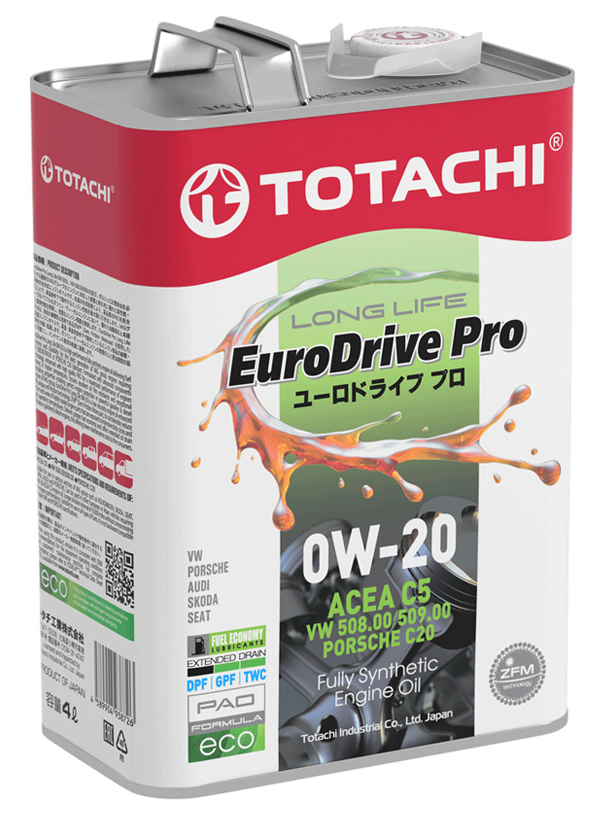 EURODRIVE PRO LONG 0W20 (6X4L)